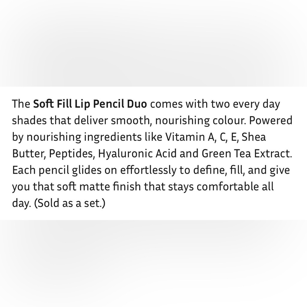 Lithe Soft Fill Lip Pencil Duo - Picture 5 of 7